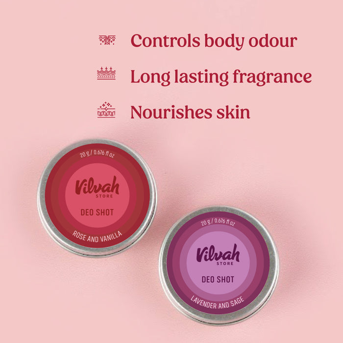 benefits of deo shot combo - Vilvah