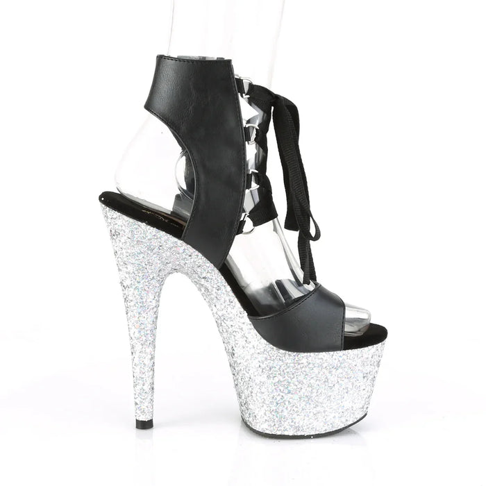 Tacones Pleaser ADORE-700-14LG Negro Piel Sintética