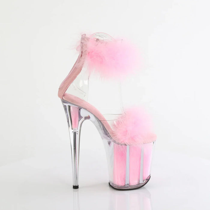 Tacones Pleaser FLAMINGO-824F Transparente B. Rosa