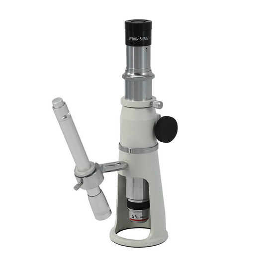 50X LED Light LED Reflection Light 50X Portable Measurement Microscope, SKU PM13010312, three quarter front view