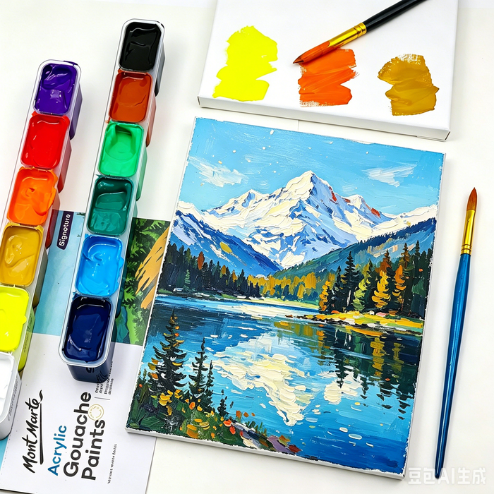 Acrylic Gouache Paint Set Signature 13pc