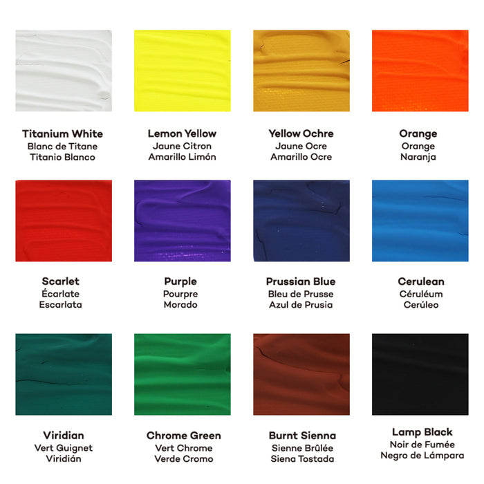 Acrylic Gouache Paint Set Signature 13pc