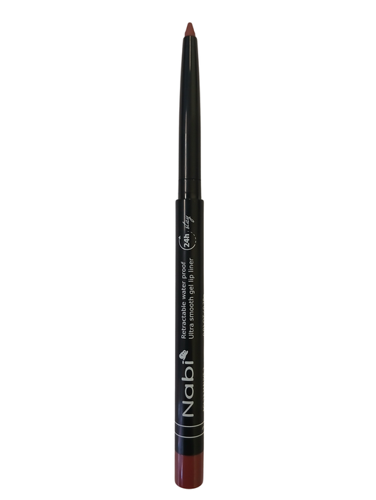 AGL23 MAUVE2 Up to 24H Waterproof Retractable Gel Lip Liner Pencil with Sharpener Matte Finish