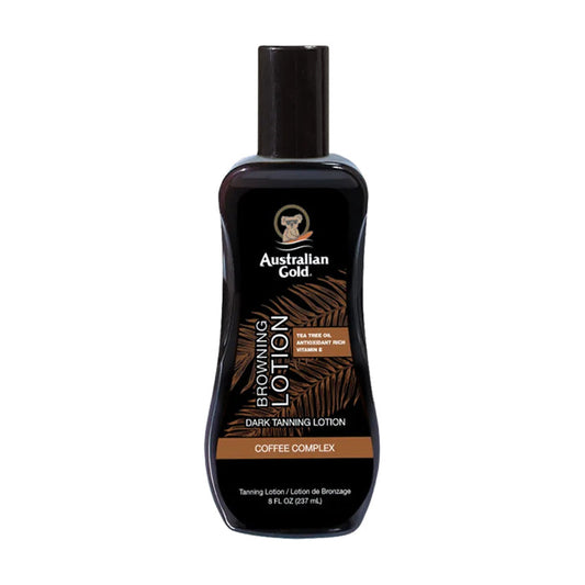 AUSTRALIAN GOLD Browning Lotion - įdegį skatinantis losjonas su bronzantais