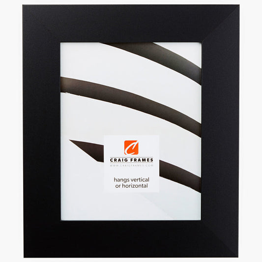 Bauhaus 200 2", Mystic Satin Black Picture Frame