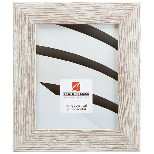 Bauhaus 200 2", Restoration White Picture Frame
