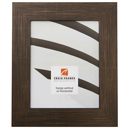 Bauhaus 200 2", Scratched Black Picture Frame