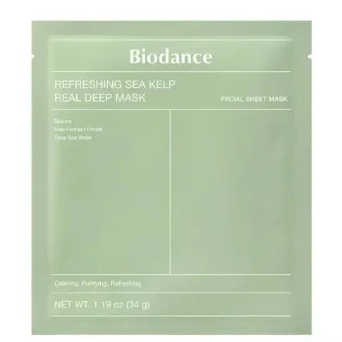 Biodance - Refreshing Sea Kelp Real Deep Mask 1x - K-Beauty Studio Belgium Antwerp