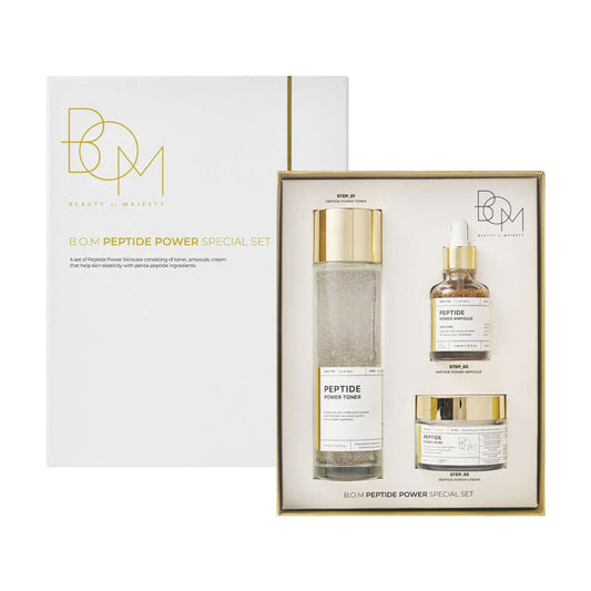 BOM Peptide power Special Set - 3 produktų rinkinys