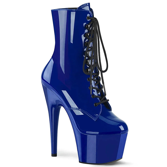 Botas Pole Dance PLEASER ADORE - AZUL BRILLANTE