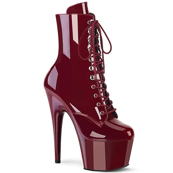 Botas Pole Dance PLEASER ADORE - BURGUNDY