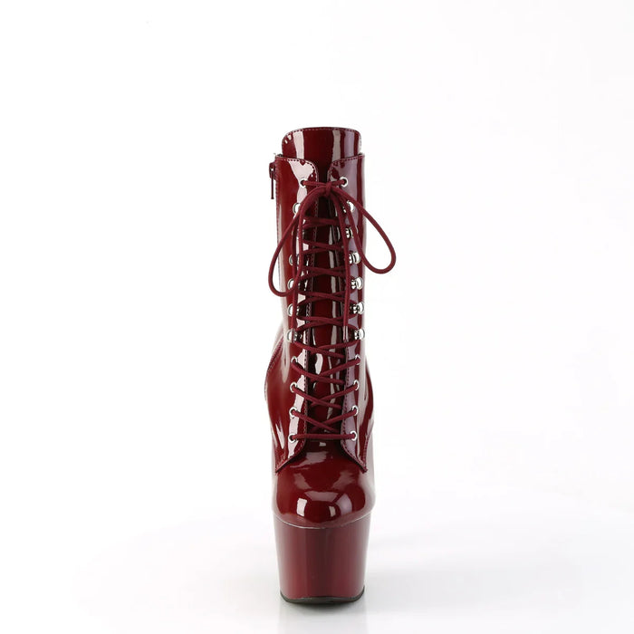 Botas Pole Dance PLEASER ADORE - BURGUNDY