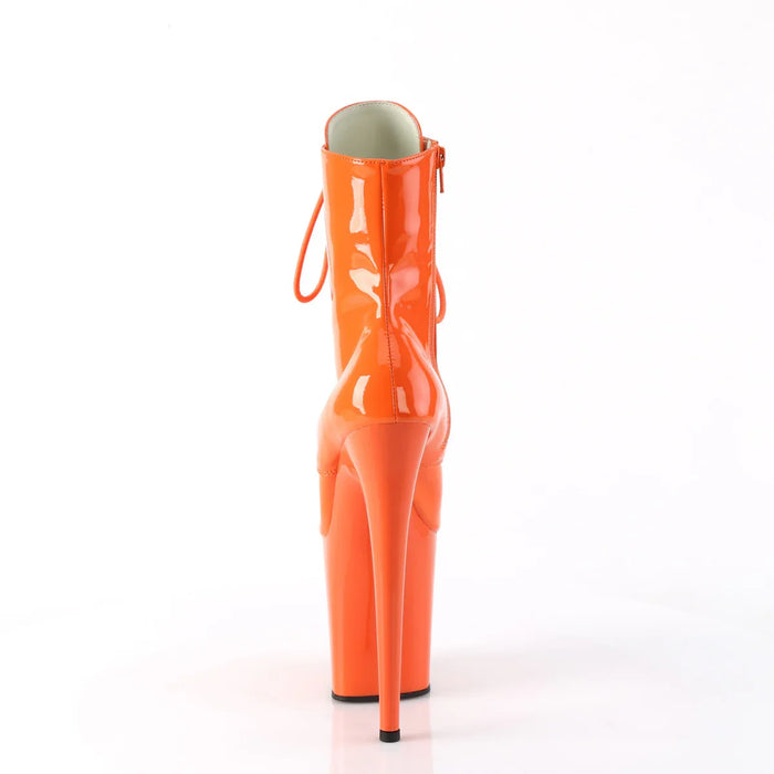 Botas Pole Dance PLEASER FLAMINGO 1020 - NARANJA CHAROL