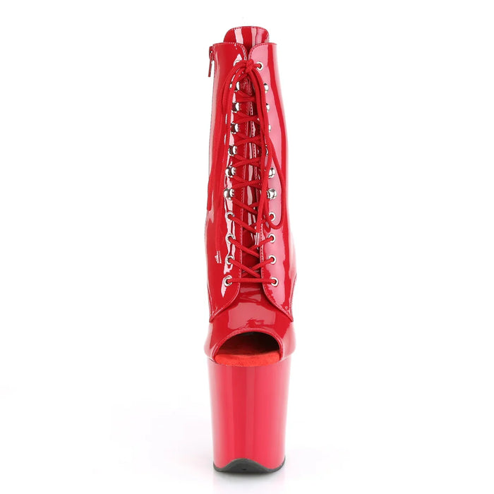Botas Pole Dance PLEASER FLAMINGO 1021 - ROJO BRILLANTE
