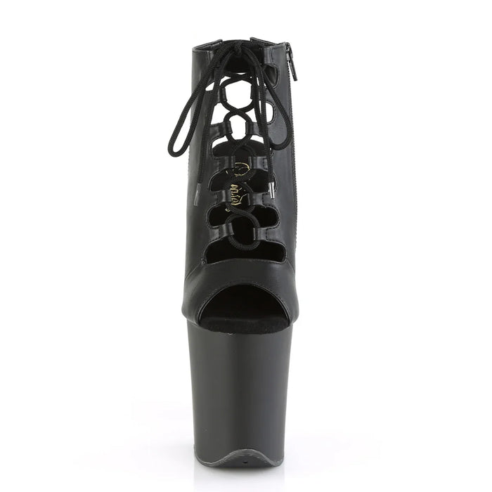 Botas Pole Dance PLEASER FLAMINGO 800-20 NEGRO MATE - 24/48 HRS