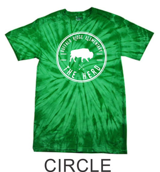 BRE Tie Dye Tee- Youth and Adult Sizes
