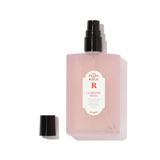 #seo brume cheveux spray texturisant les filles en rouje