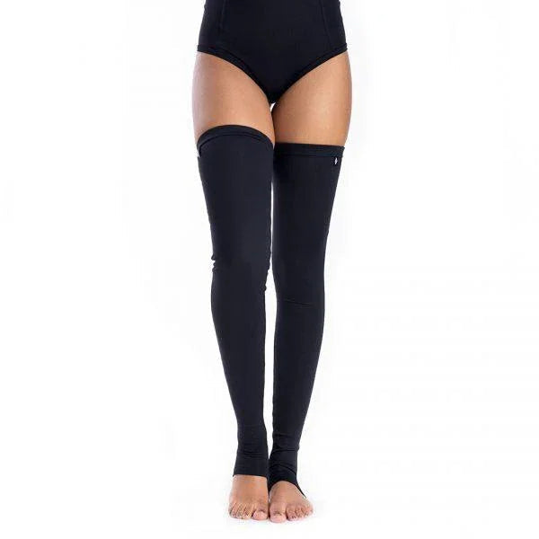 Calentadores Poledancerka ALTOS NEGRO - VIVE POLE