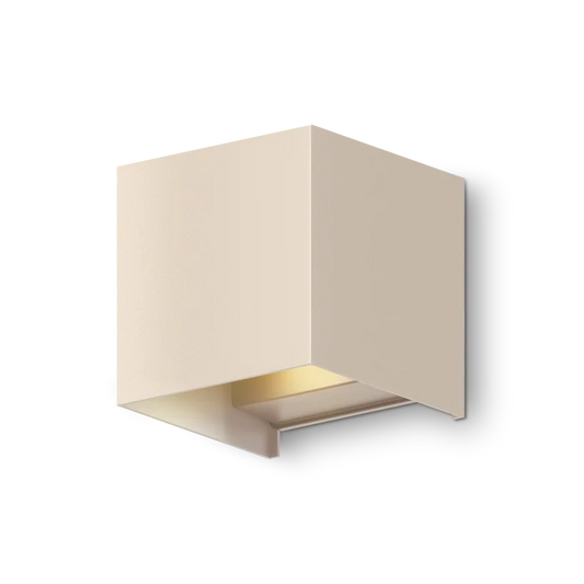 Calex Bari LED Wall Light – Up & Down – Sand