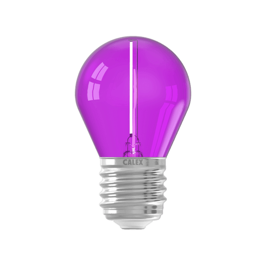 Calex Party Bulb - E27 - G45 - Purple