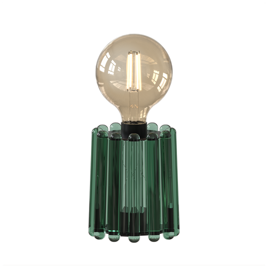 Calex Table Lamp Wave - Green - With timer - Battery operated