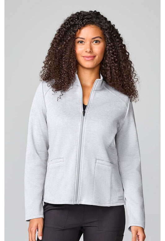 Cherokee Basics Fleece Scrub Jacket