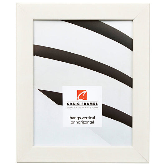 Colori 125 1.25", White Picture Frame