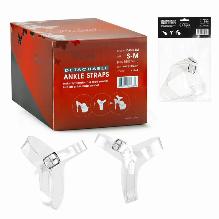 Correas para Tacones Pleaser Pole Dance Exotic – Desmontables DASC-SM