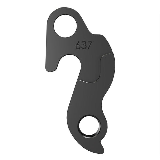 Derailleur Hanger 637 – 6061 Aluminum, Black