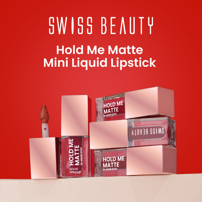 Hold Me Matte Mini Liquid Lipstick Pack Of 5