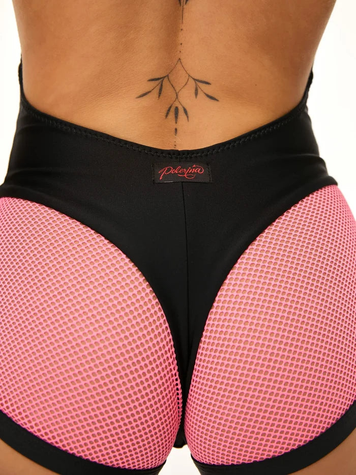 Jumpsuite Polerina Wear Negro Rosa