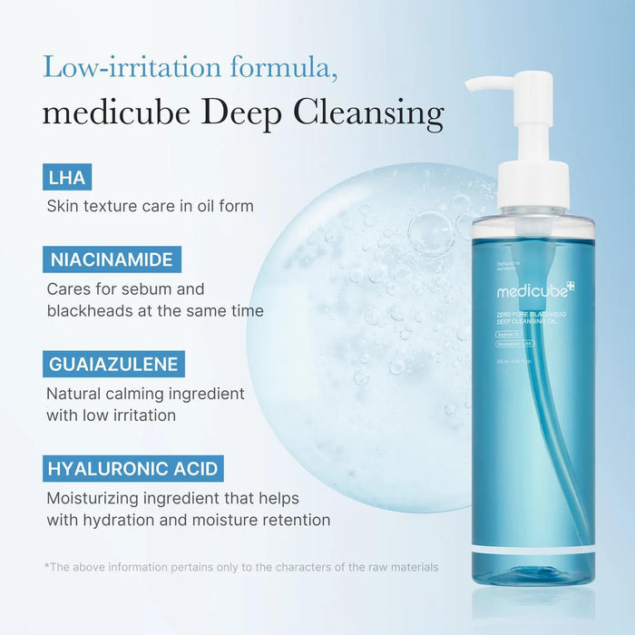 Medicube Zero Pore Cleansing Oil 205 mL