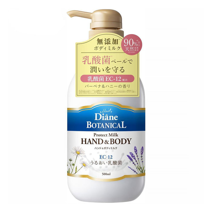 Moist Diane Botanical Protect Hand & Body Milk 500 mL