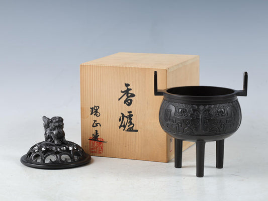 Old Japanese Vintage Buddhism Small Sencer -Takaoka bronze product-