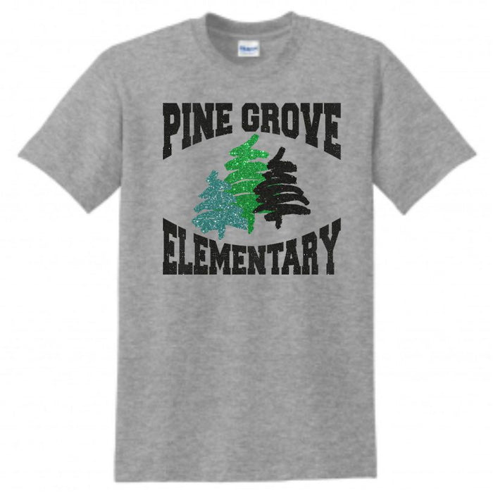 PGE Grey Trees Tee- Matte or Glitter