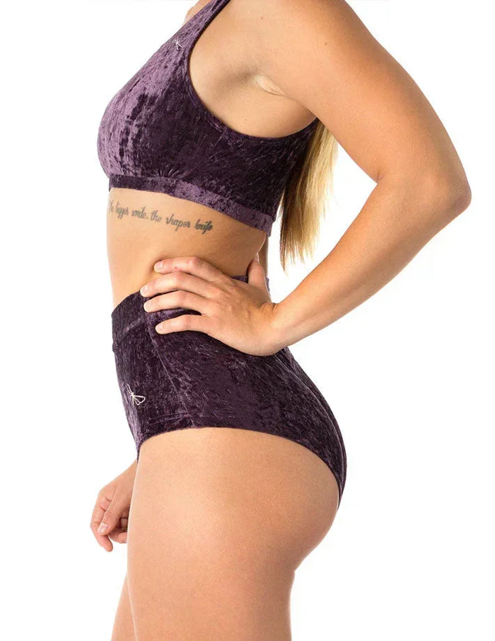 Pole Dance Short Lola Terciopelo Dragonfly