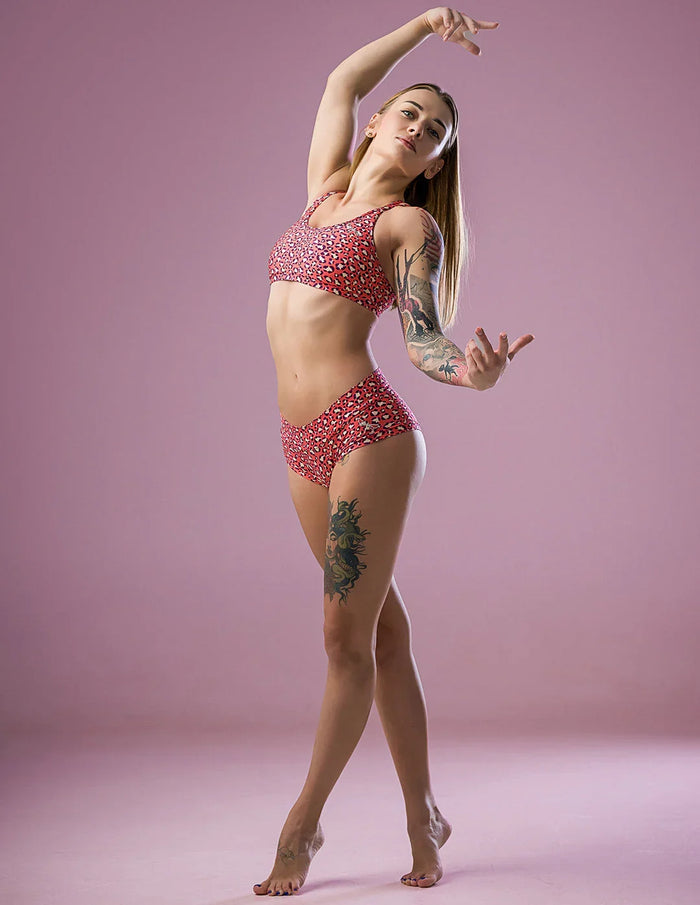 Pole Dance Shorts Hot Pants Leo KISS Dragonfly - 24/48 HRS