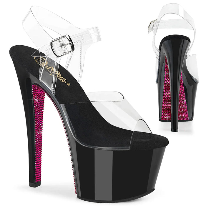 Sandalia Pole Dance PLEASER SKY-308CRS