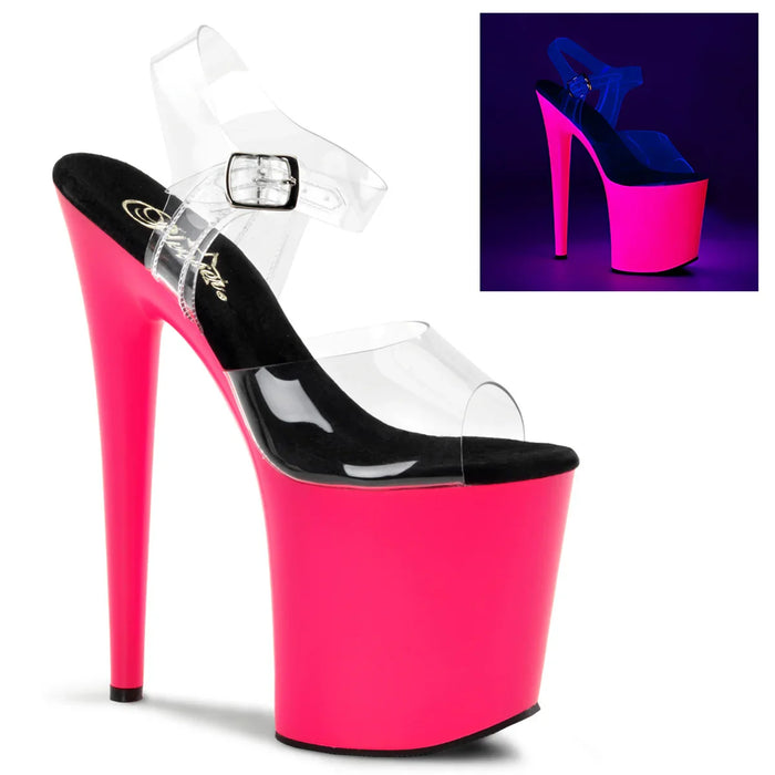 Sandalias Pole Dance PLEASER FLAMINGO 808UV