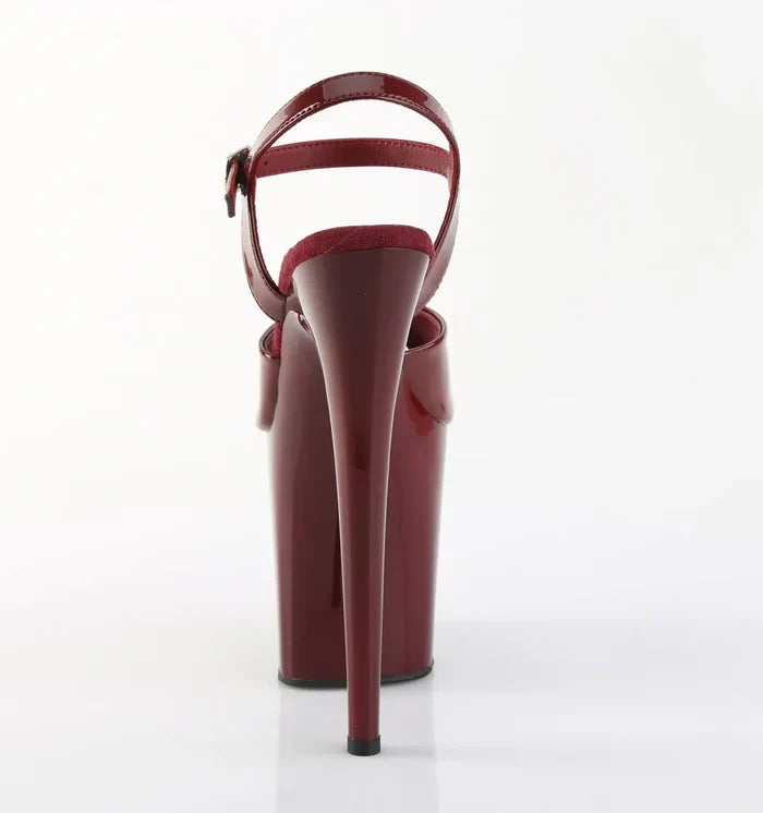 Sandalias Pole Dance Pleaser Flamingo-809 – Burgundy