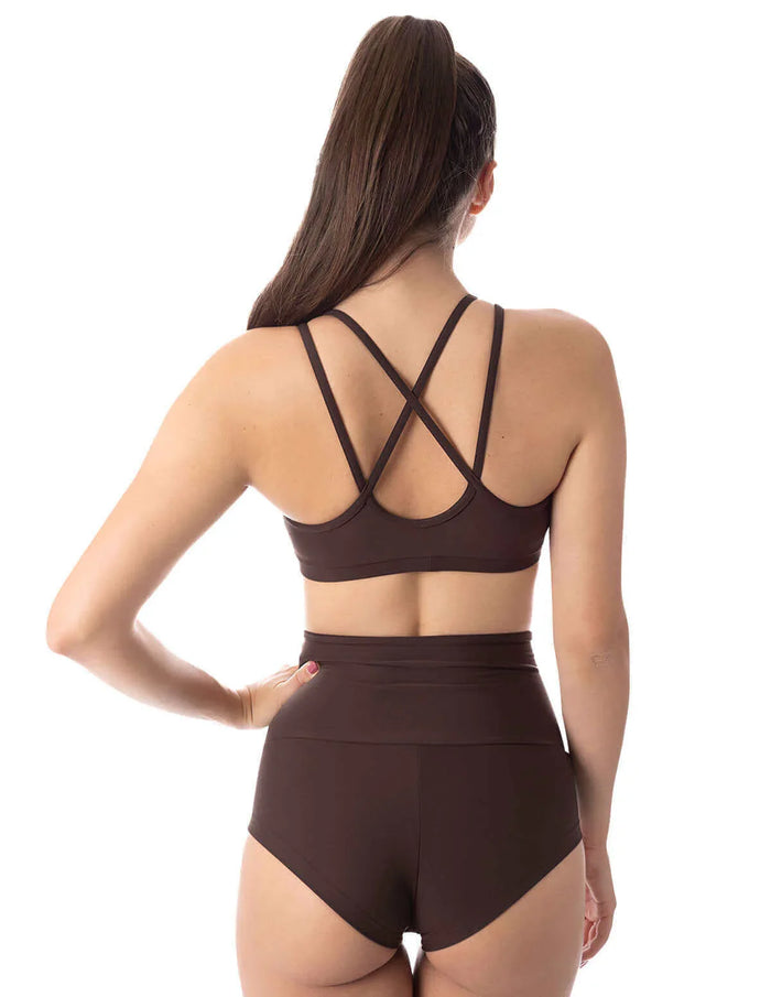 Shorts de cintura alta Betty Dragonfly