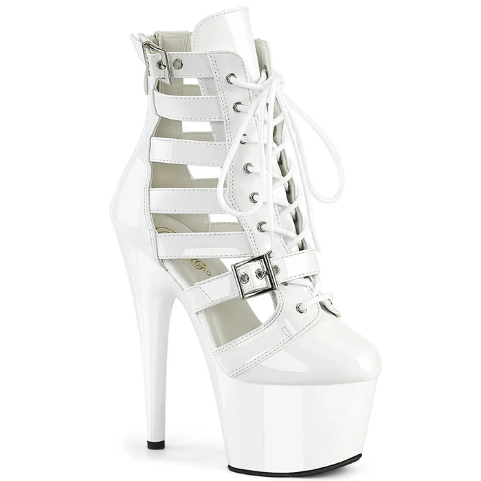 Tacones Pleaser ADORE-1013MST Blanco Charol