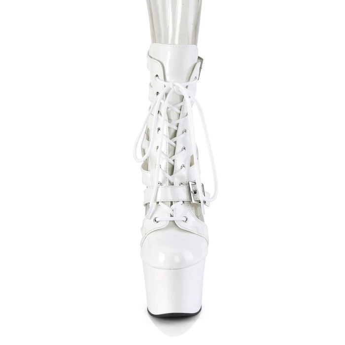 Tacones Pleaser ADORE-1013MST Blanco Charol