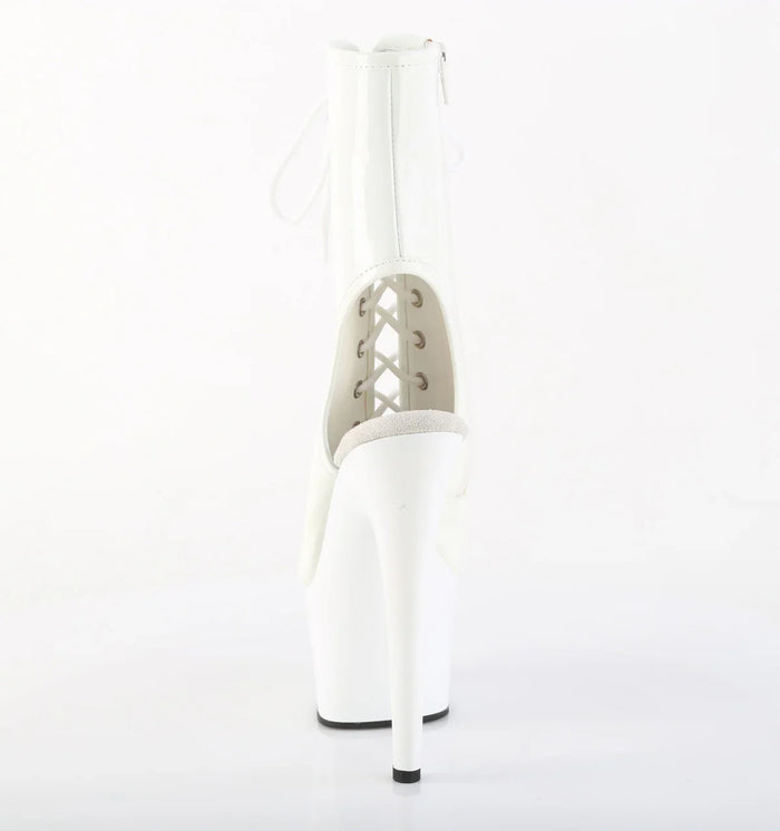 Tacones Pleaser ADORE-1016 Blanco Charol