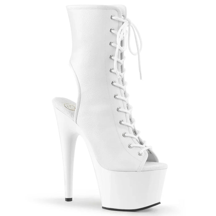Tacones Pleaser ADORE-1016 Blanco Piel Sintética