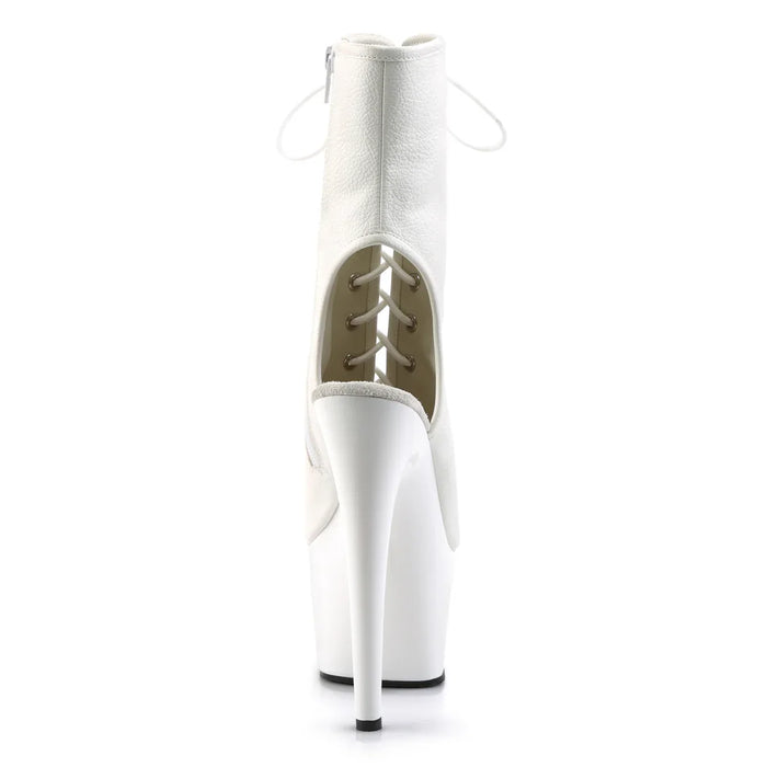 Tacones Pleaser ADORE-1016 Blanco Piel Sintética
