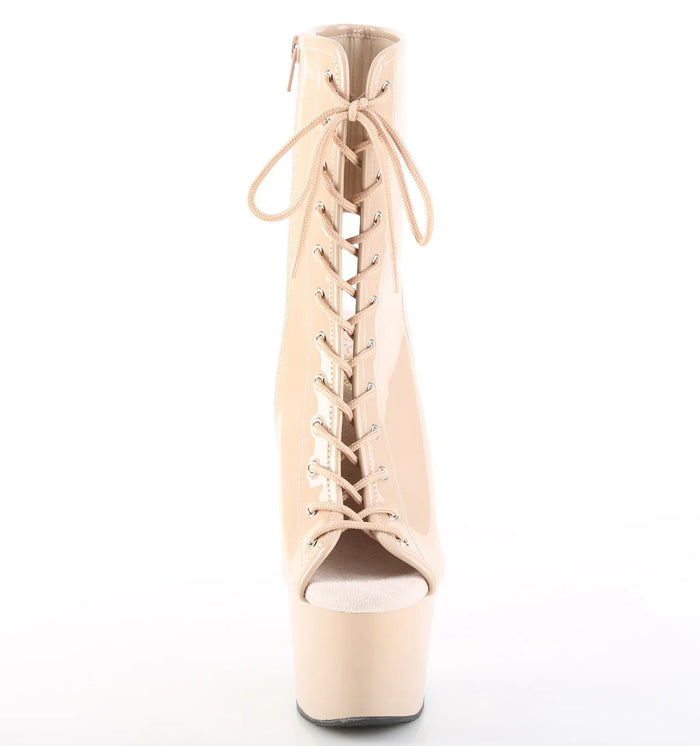 Tacones Pleaser ADORE-1016 Nude Charol