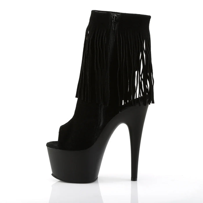 Tacones Pleaser ADORE-1019 Negro Suede Mate