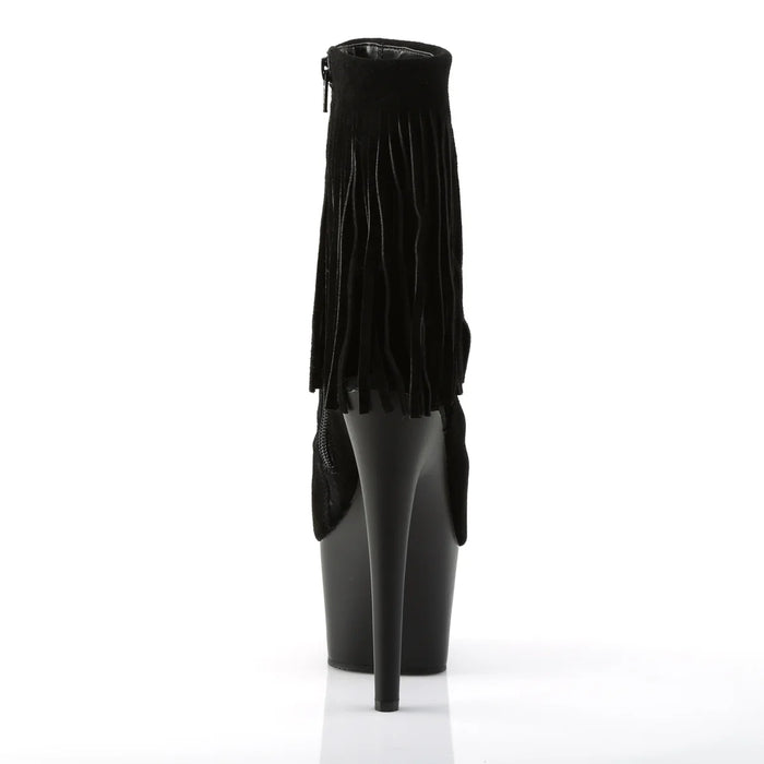 Tacones Pleaser ADORE-1019 Negro Suede Mate