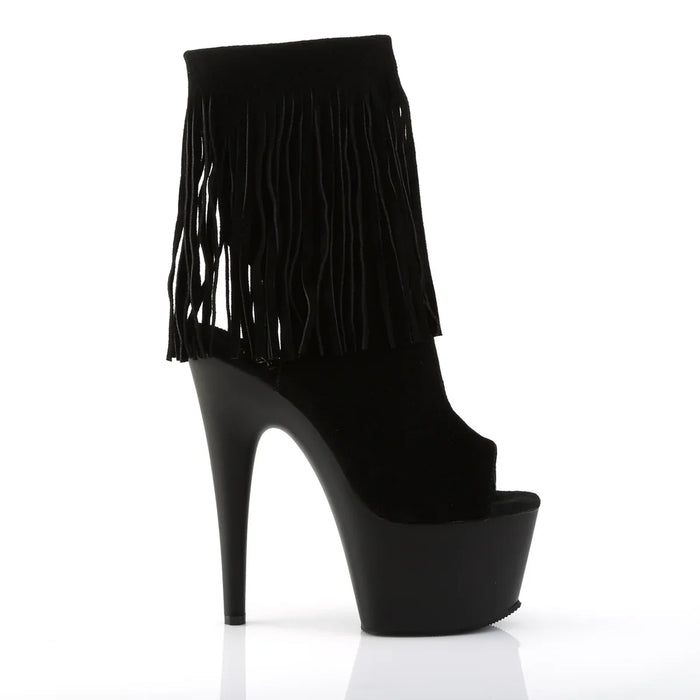 Tacones Pleaser ADORE-1019 Negro Suede Mate